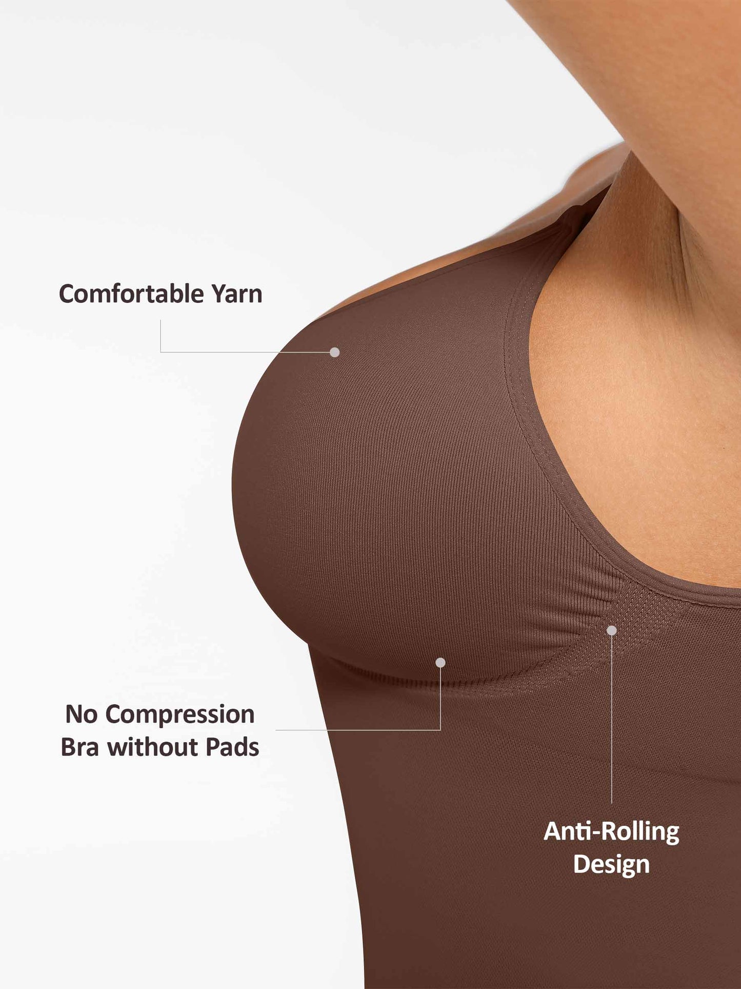 Feelingirl All-Day Shaping Seamless Vest