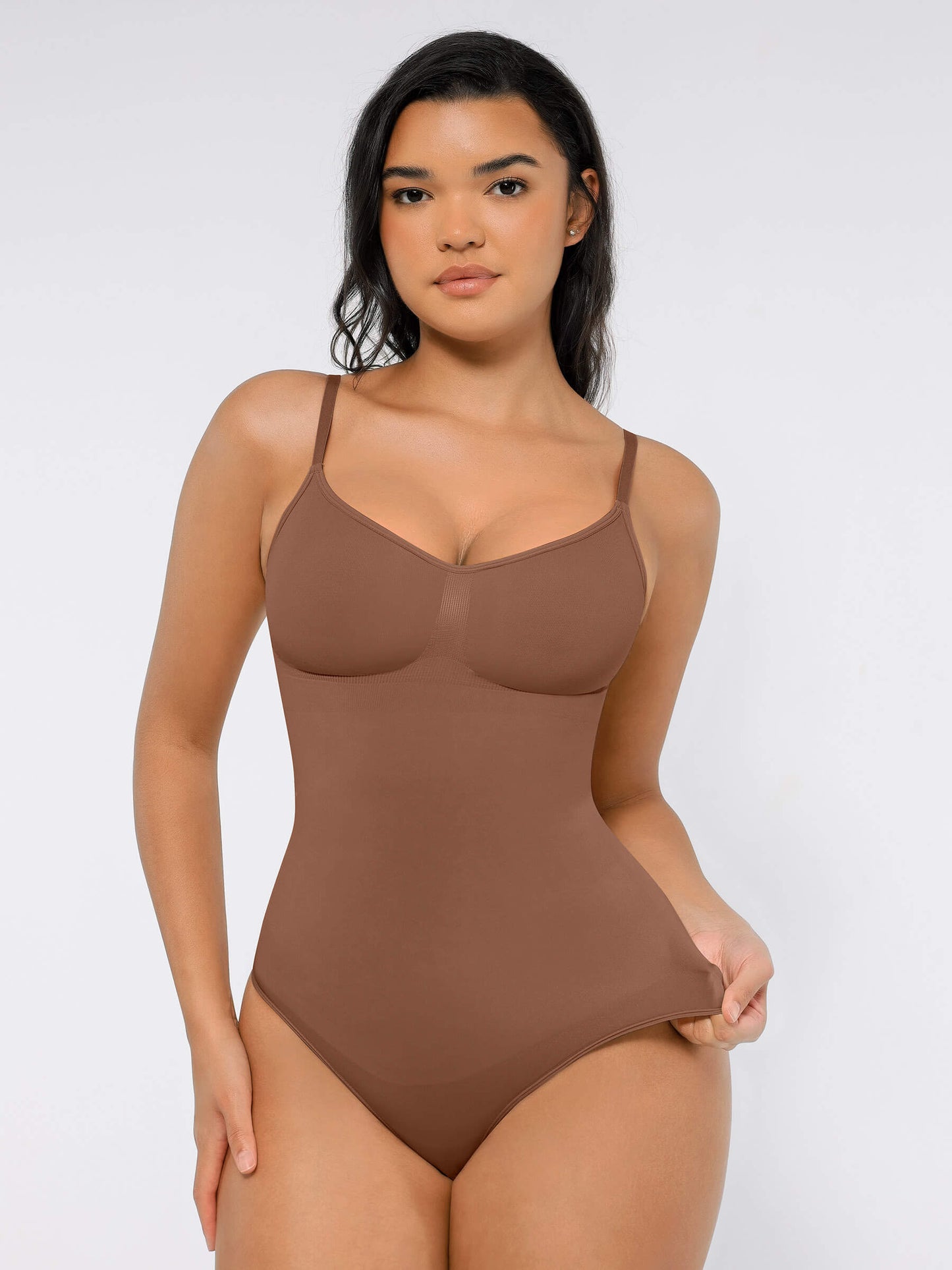 Feelingirl Seamless Tummy Control Shapewear Bodysuit