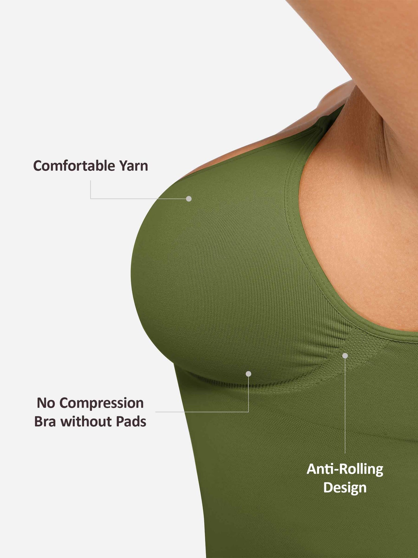 Feelingirl All-Day Shaping Seamless Vest