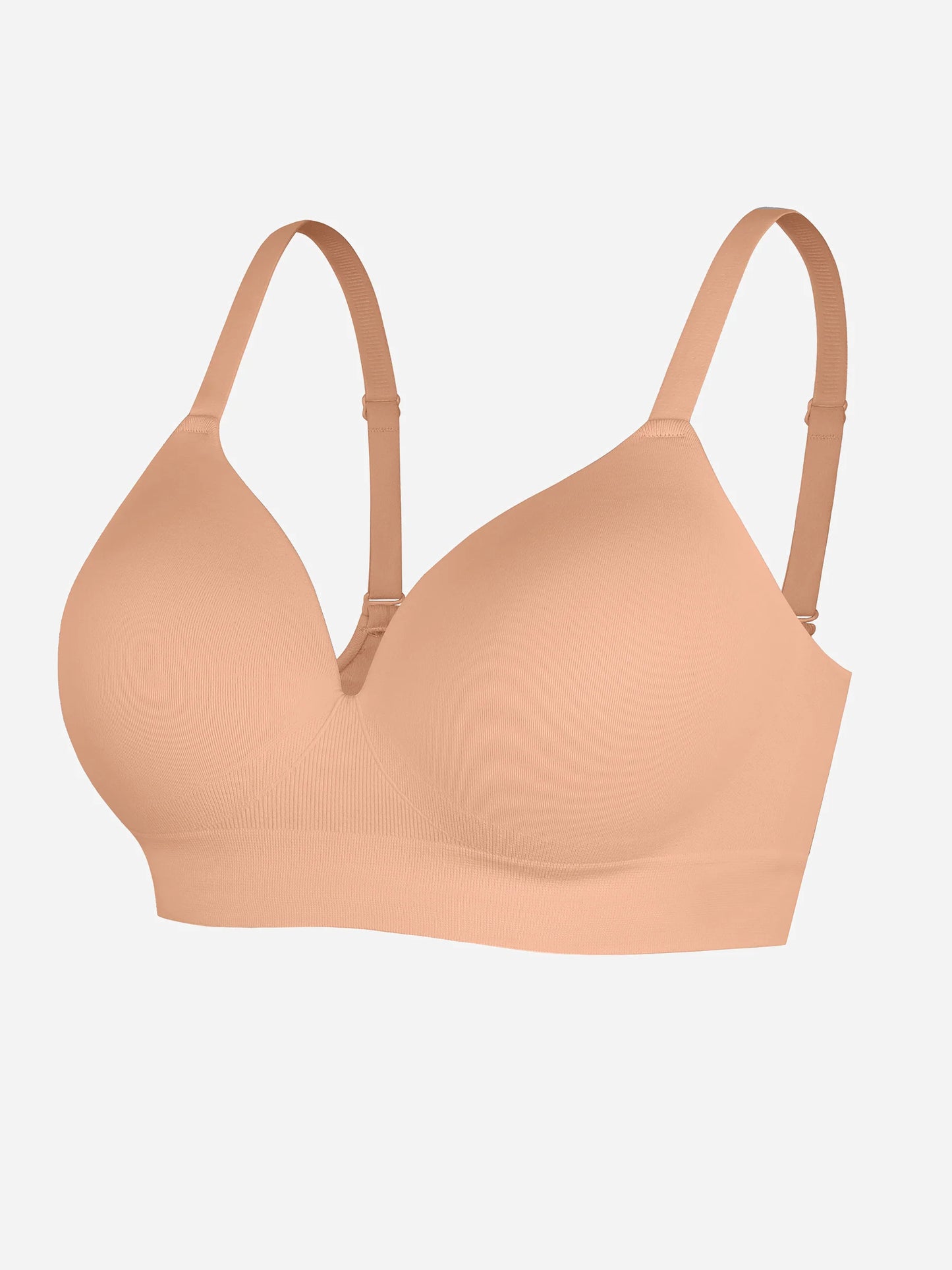 Feelingirl Wireless Push-Up Seamless Comfort Full Coverage Bra