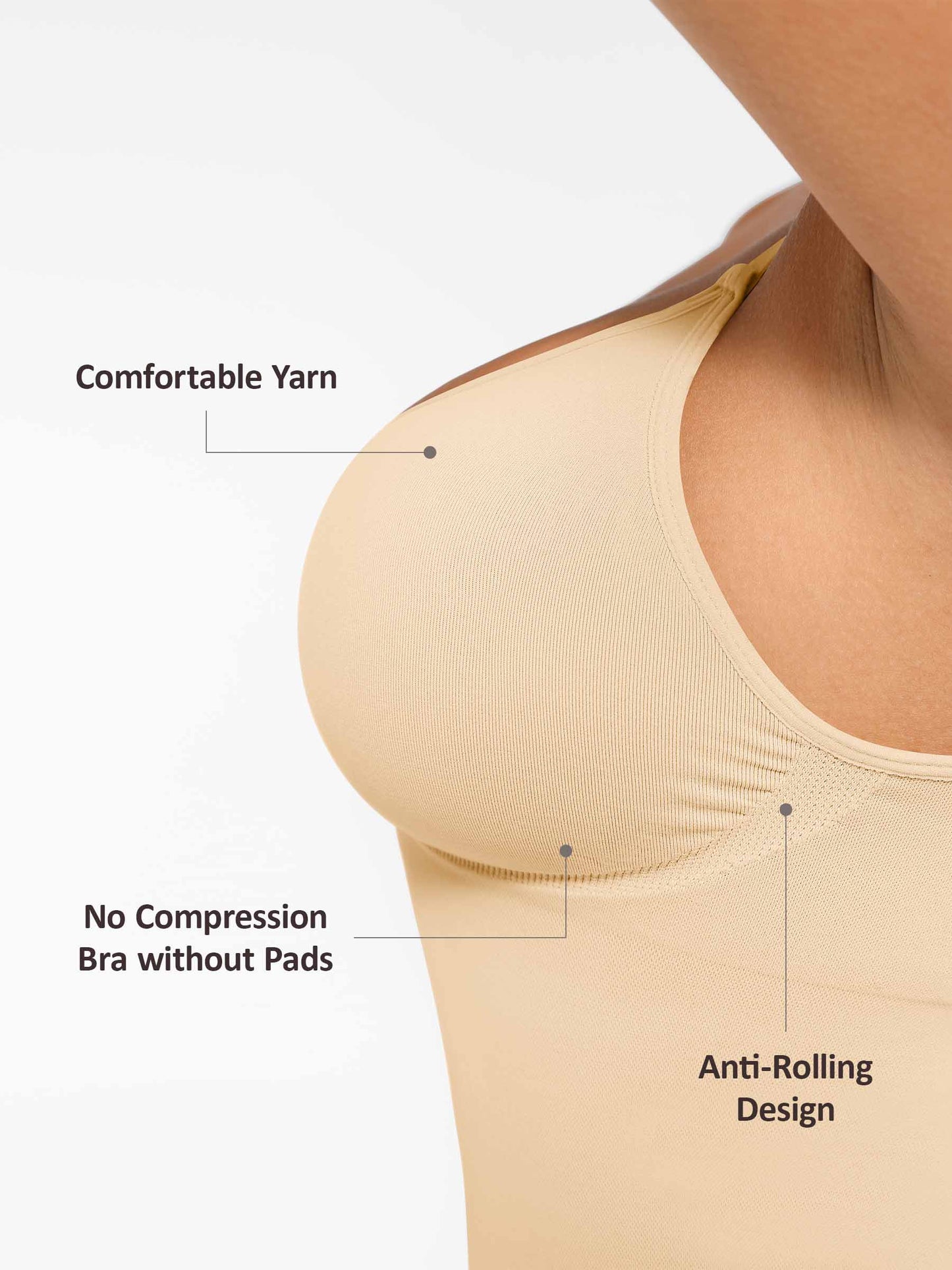 Feelingirl All-Day Shaping Seamless Vest