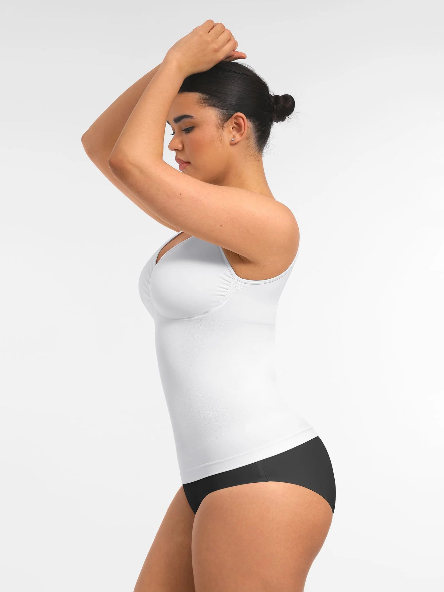 Feelingirl Bust Support Waist and Abdomen Control Shape Wide Straps Tank Top