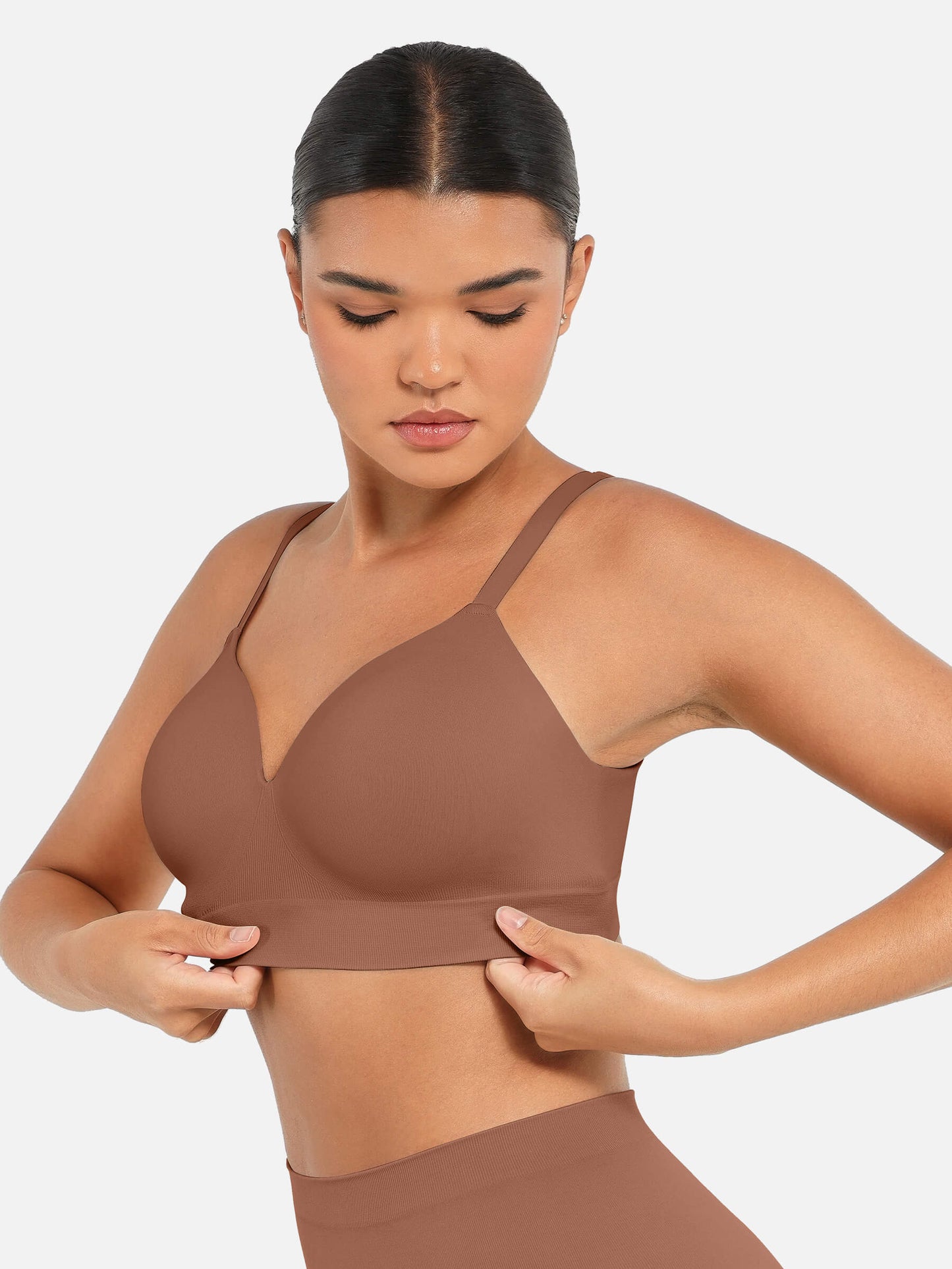 Feelingirl 1 Push-Up Seamless Bra + 1 Smooth Seamless Bra