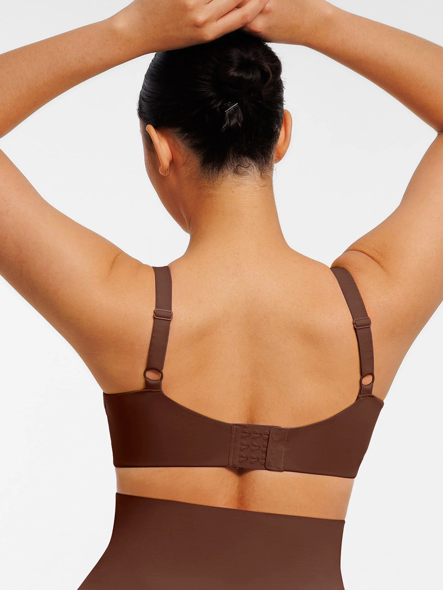 Feelingirl Adjustable Deep V-Neck Underwire Bra