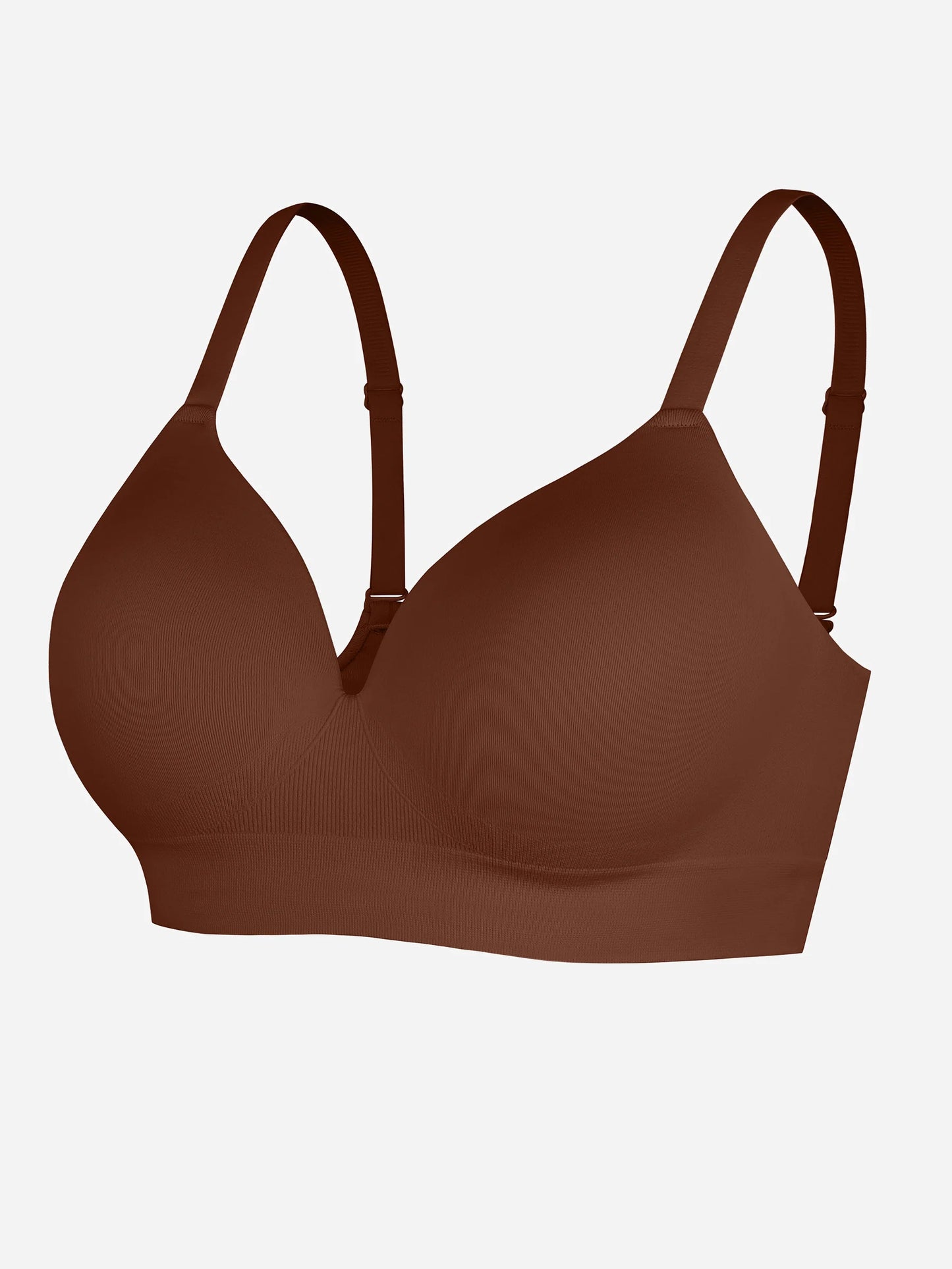 Feelingirl Wireless Push-Up Seamless Comfort Full Coverage Bra