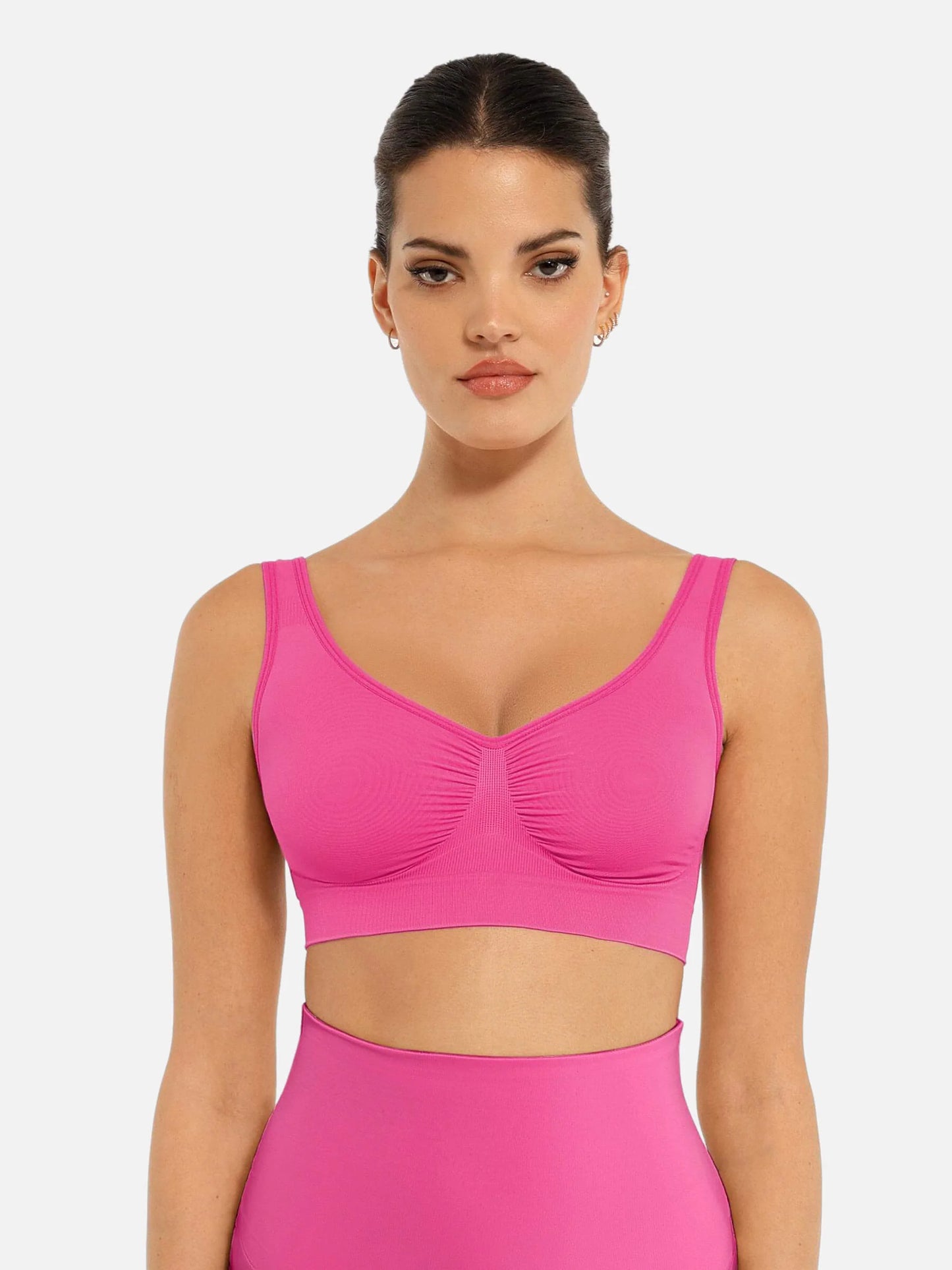 Feelingirl No Underwire Wide Straps Everyday Bra Bundle