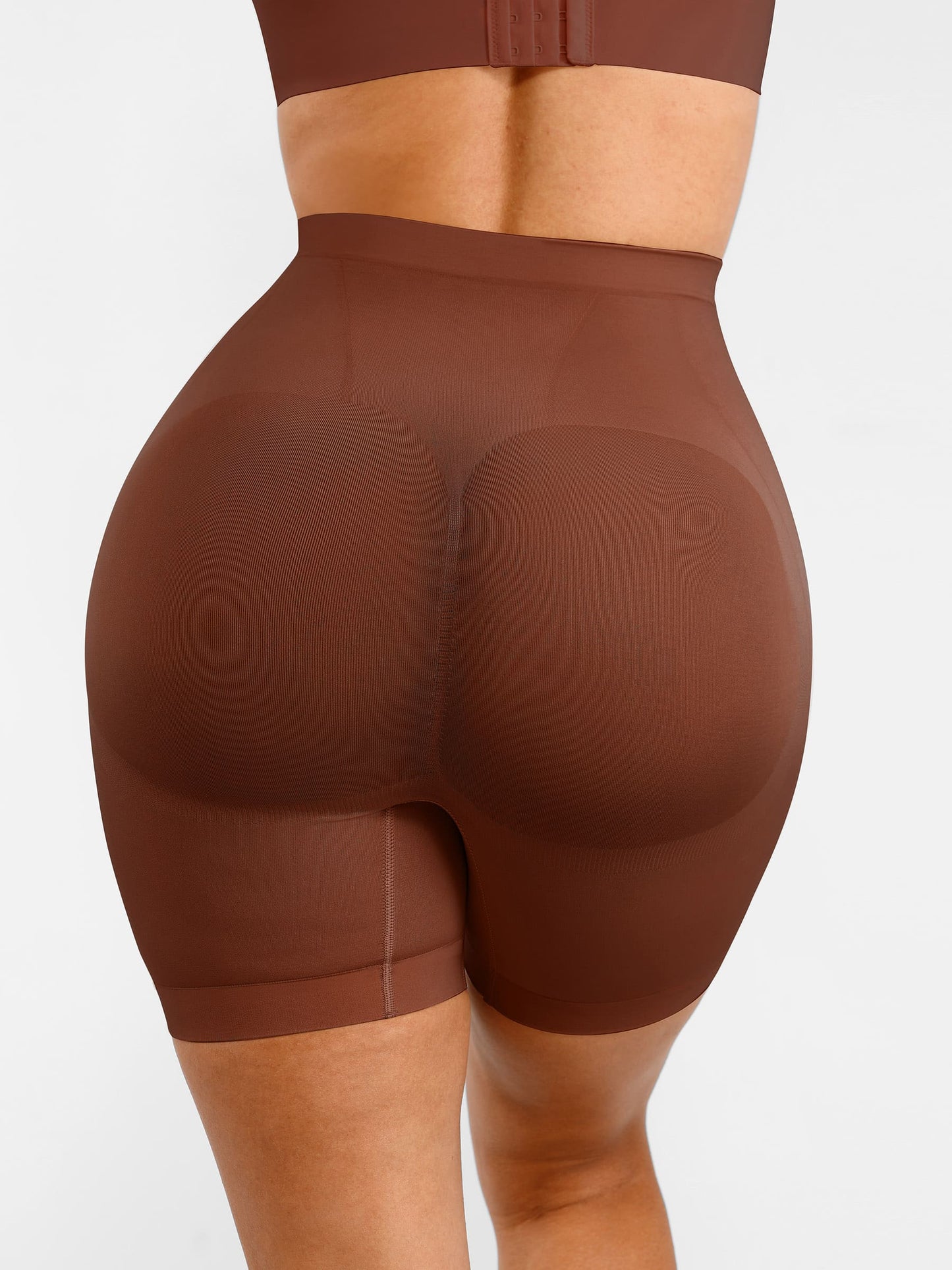 Feelingirl Seamless Comfort Mid Waist Tummy Control Panties Shaping Shorts