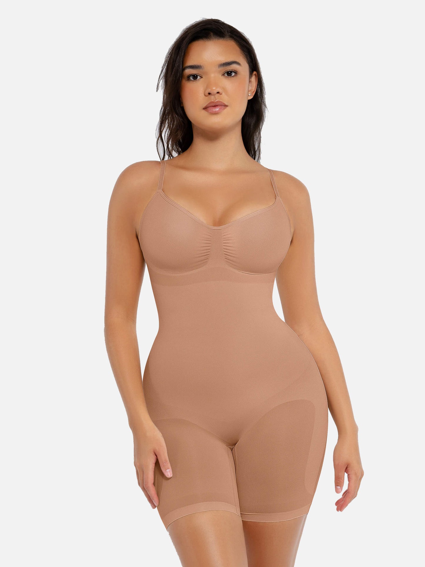 Feelingirl Seamless Boyshort Sculpting Bodysuit