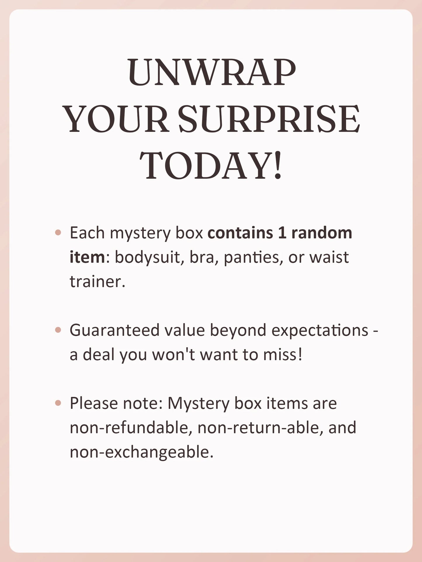 Mystery Box Premium