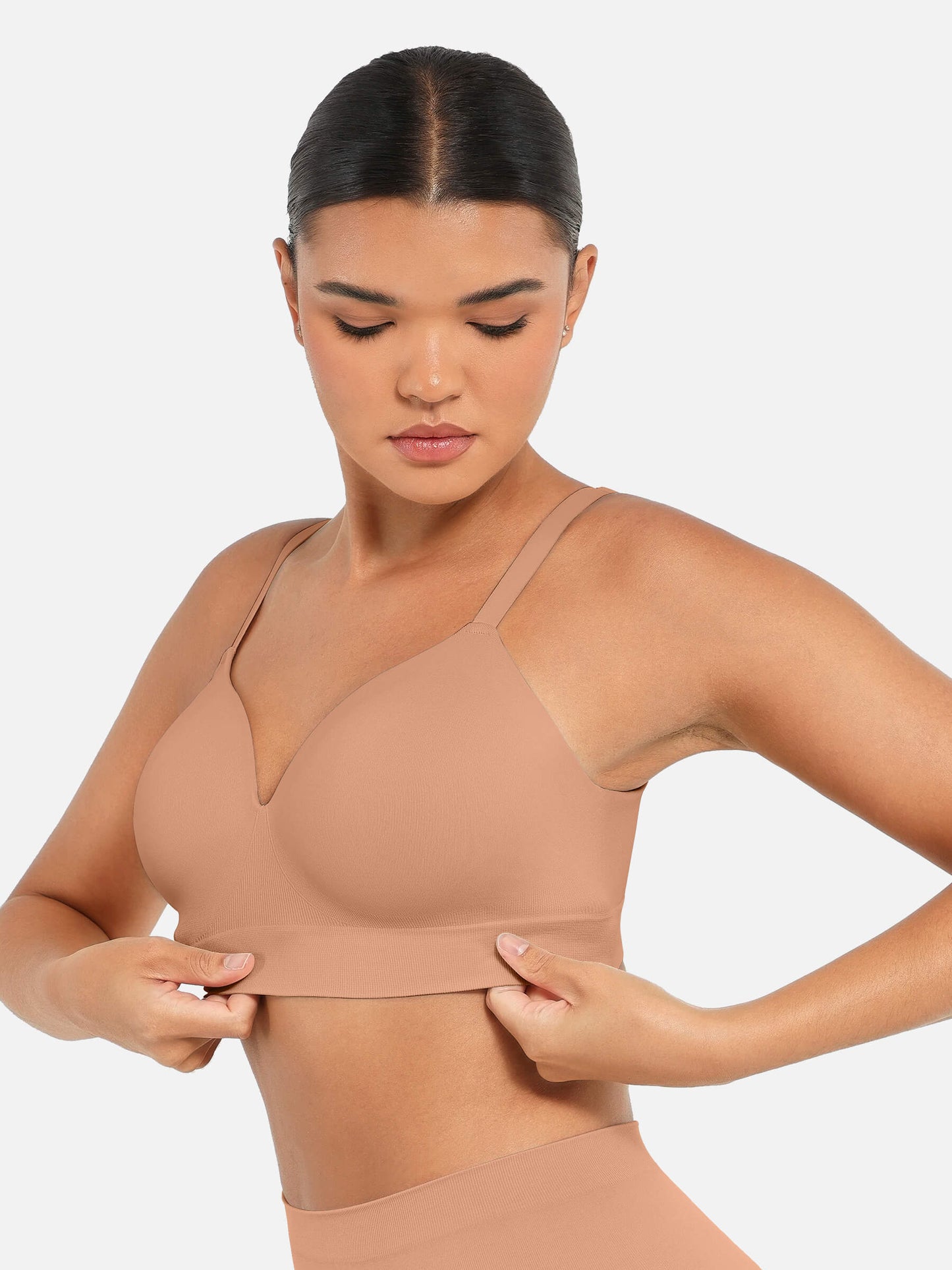 Feelingirl 1 Push-Up Seamless Bra + 1 Smooth Seamless Bra