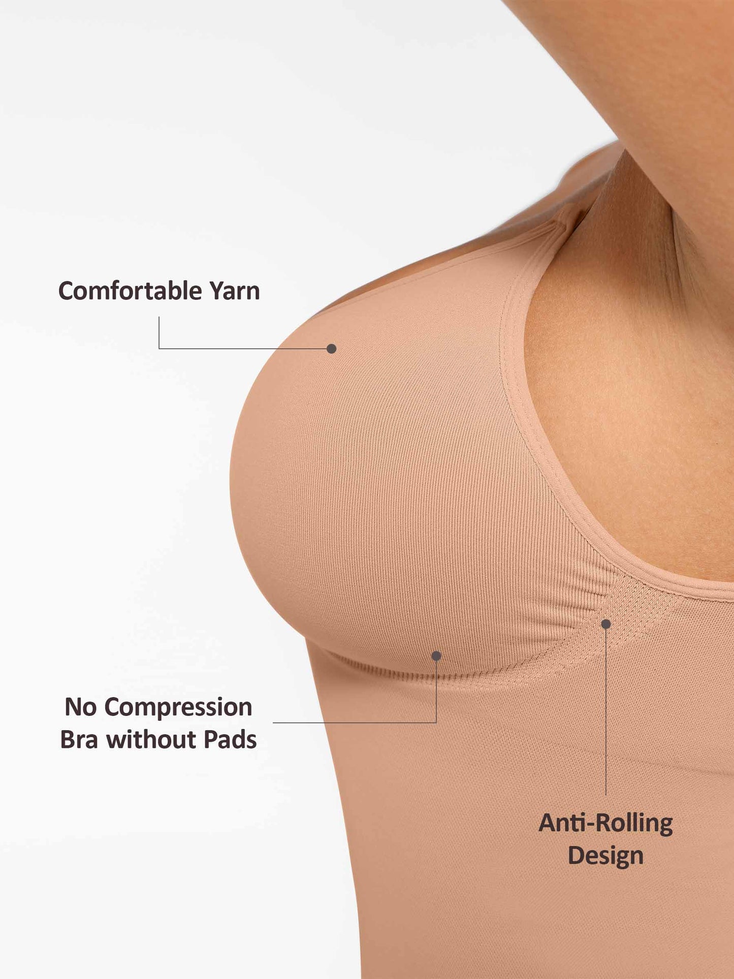 Feelingirl All-Day Shaping Seamless Vest