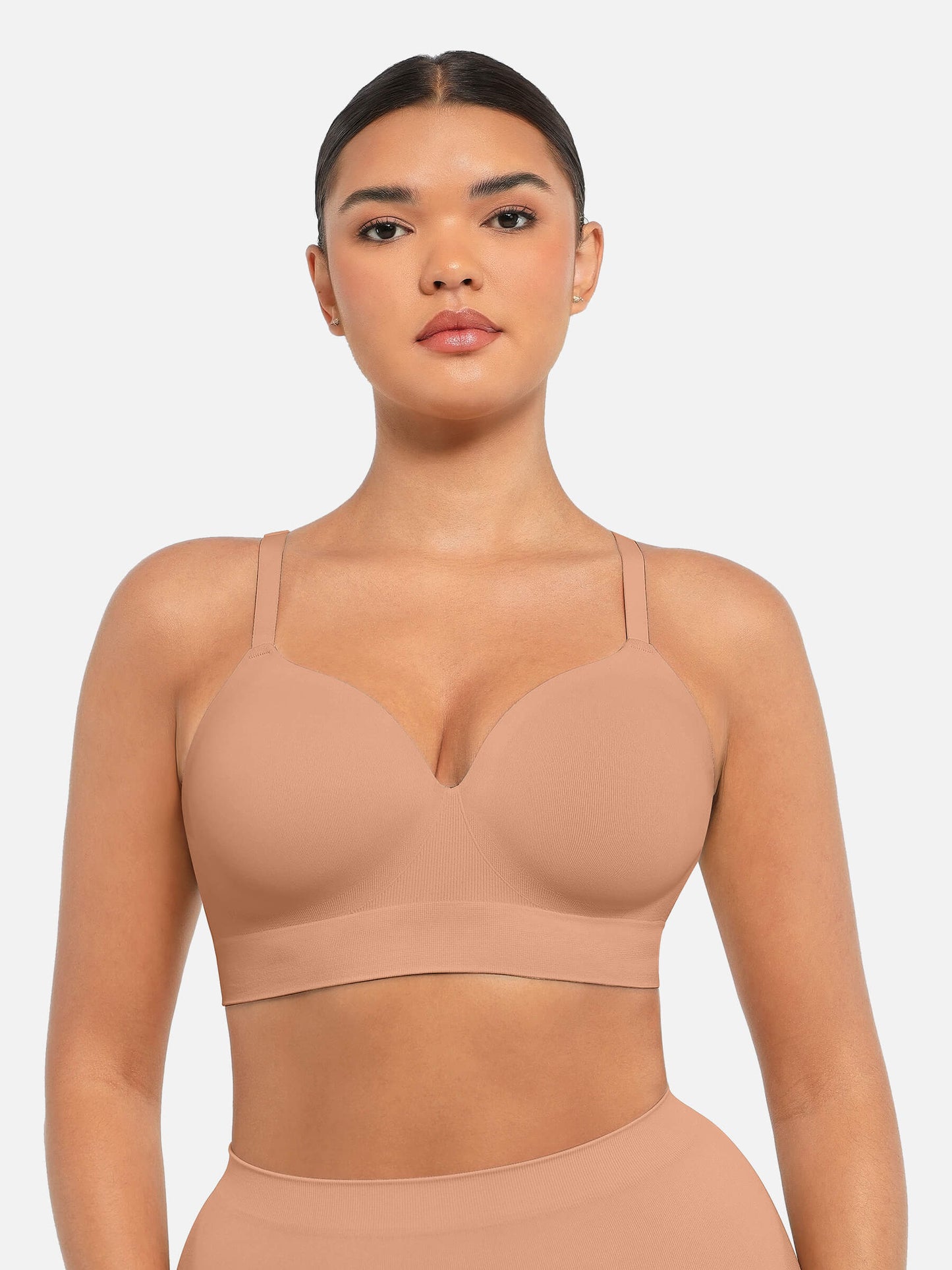 Feelingirl 1 Push-Up Seamless Bra + 1 Smooth Seamless Bra