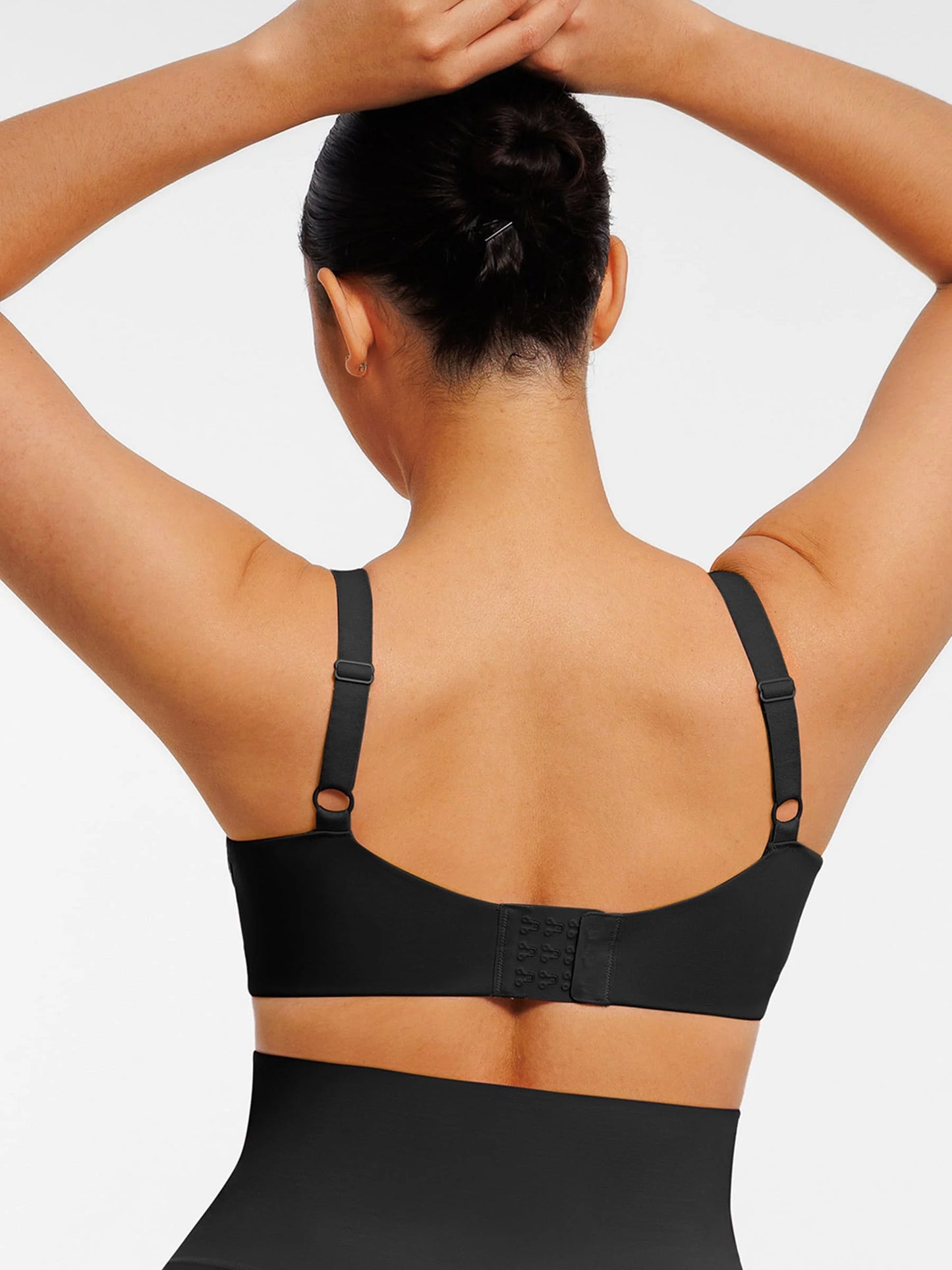 Feelingirl Adjustable Deep V-Neck Underwire Bra