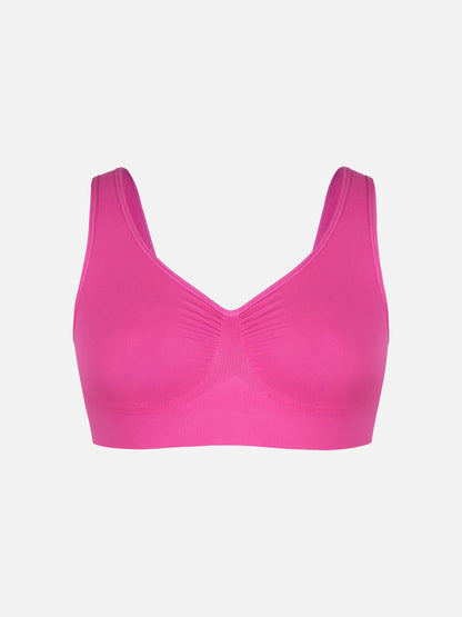 Feelingirl No Underwire Wide Straps Everyday Bra Bundle
