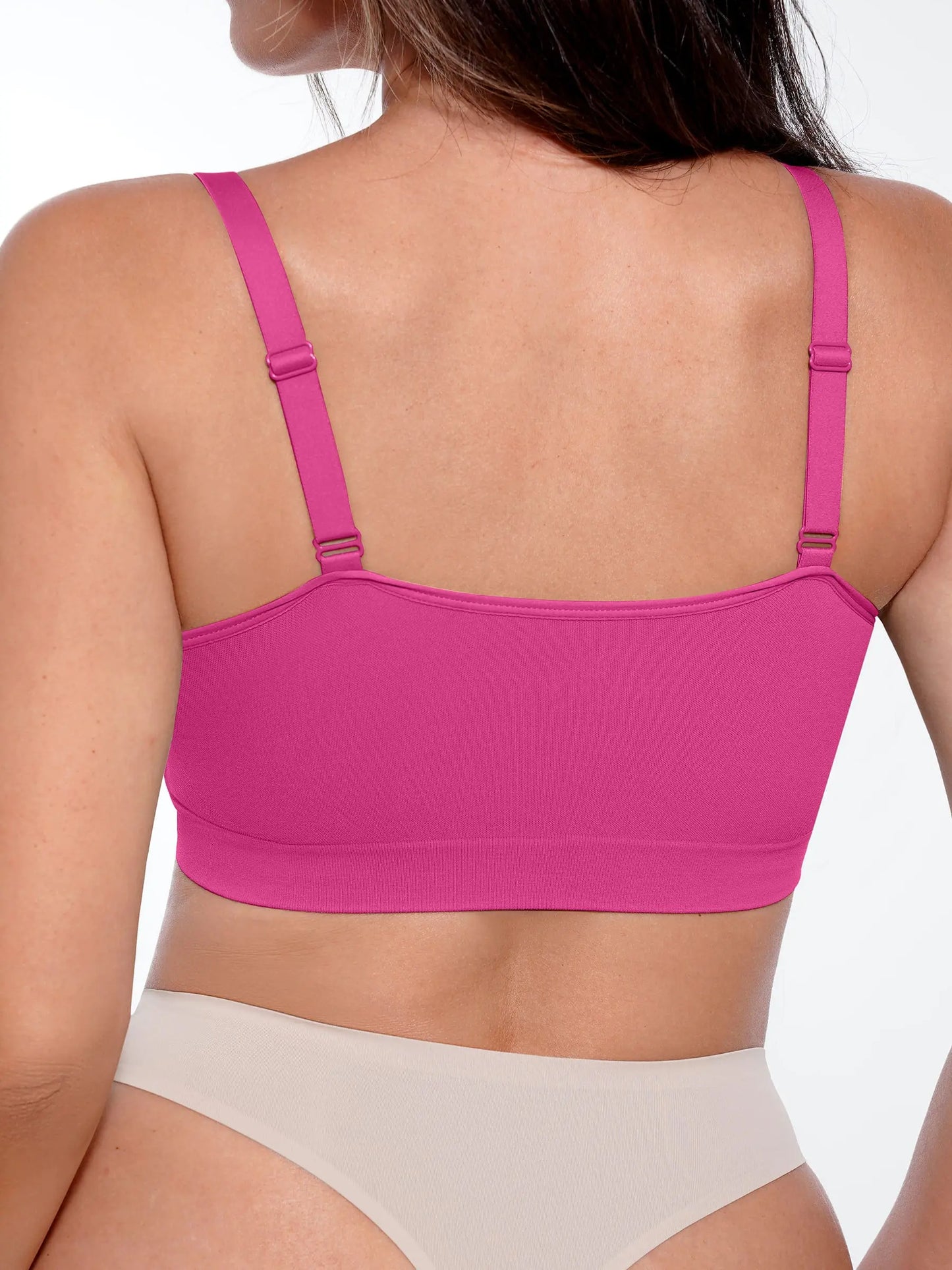 Feelingirl No Underwire Seamless Lace Everyday Bra