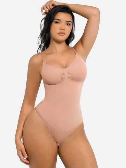 Feelingirl Tummy Control Seamless Thong Bodysuit Bundle