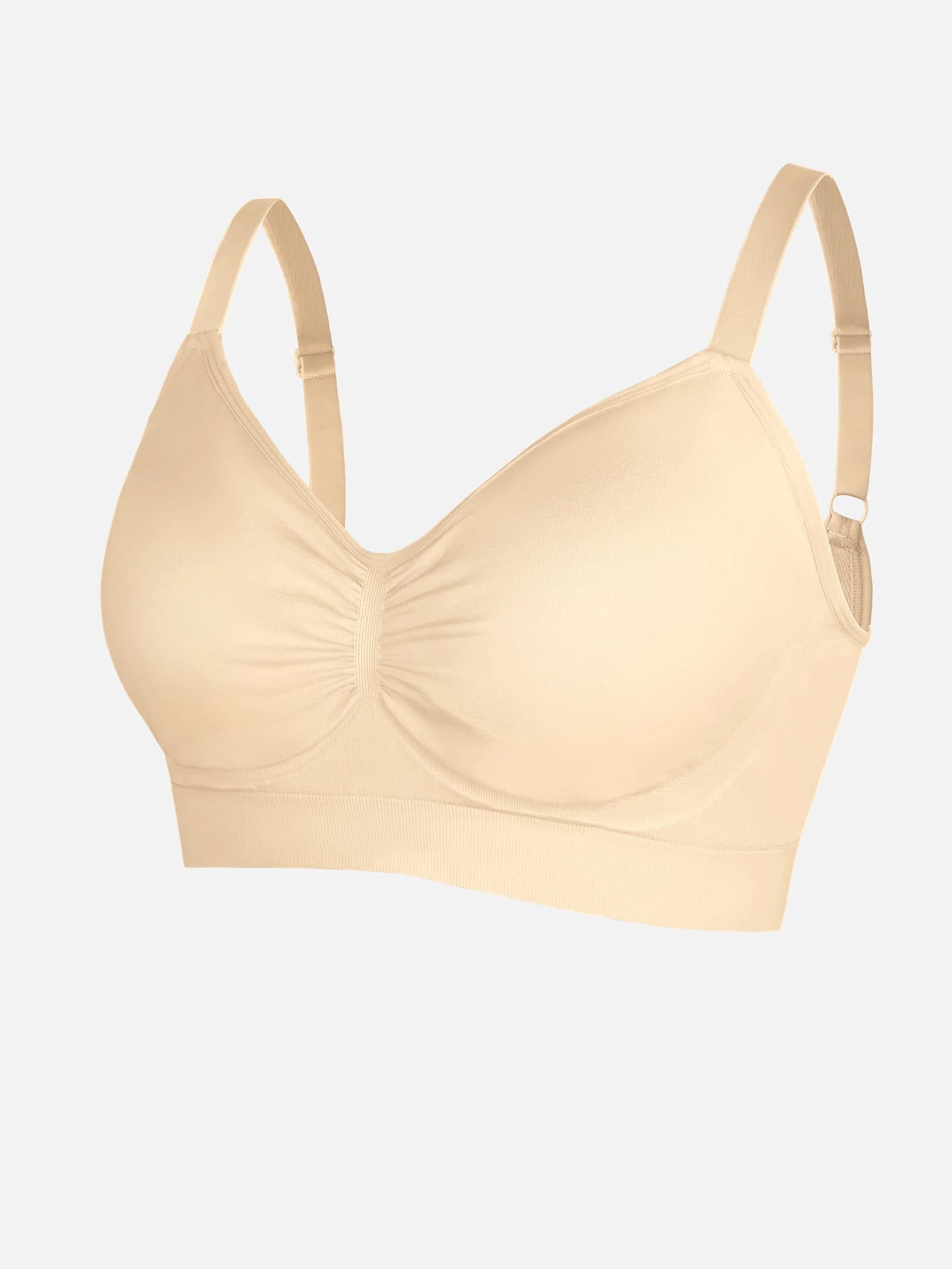 Feelingirl Seamless Everyday Bra with Built-In Soft Padding Bundle