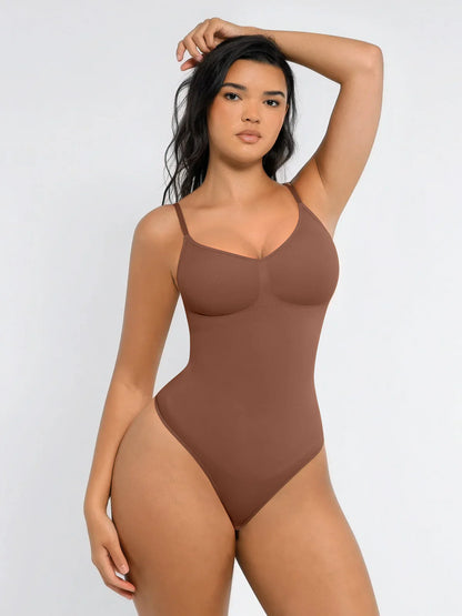 Feelingirl Tummy Control Seamless Thong Bodysuit Bundle