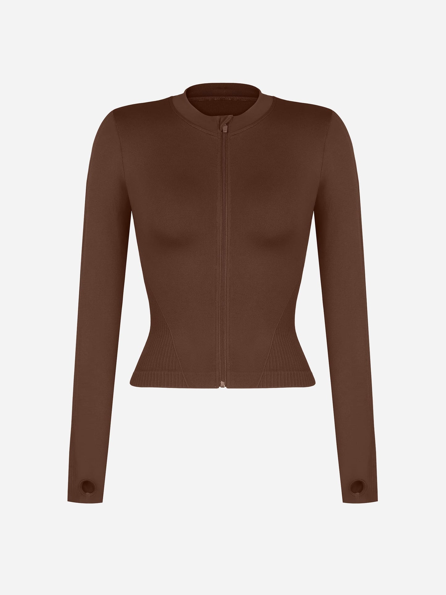 Feelingirl Seamless Long-Sleeve Workout Top