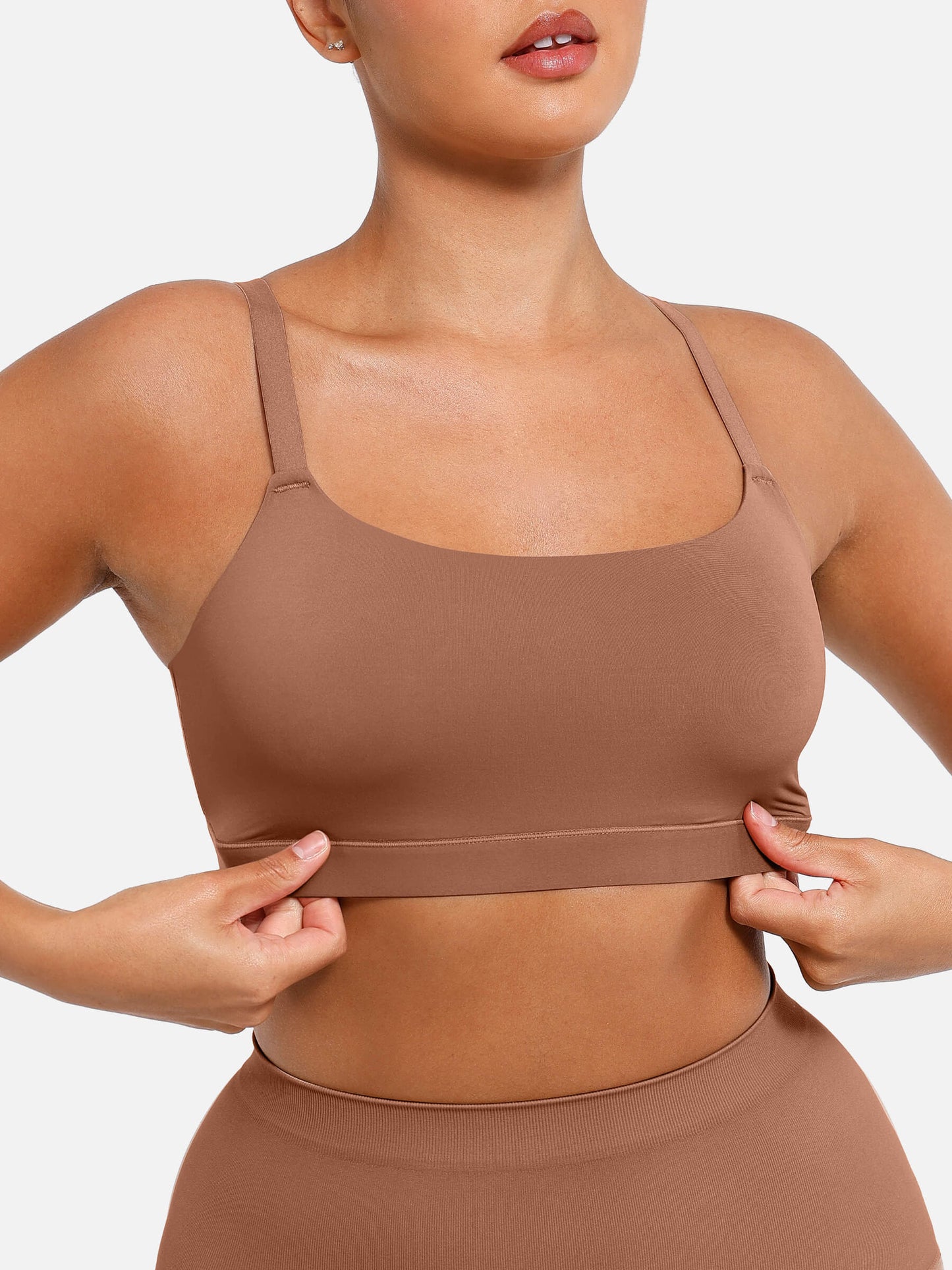 Feelingirl Everyday Wireless Invisible Square Neck Bra Bundle