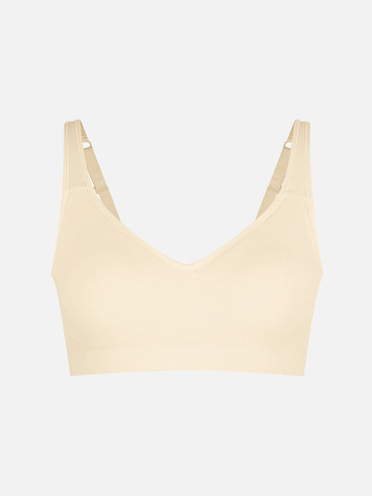 Feelingirl Built-in Soft Cups Full Coverage Wireless Bra