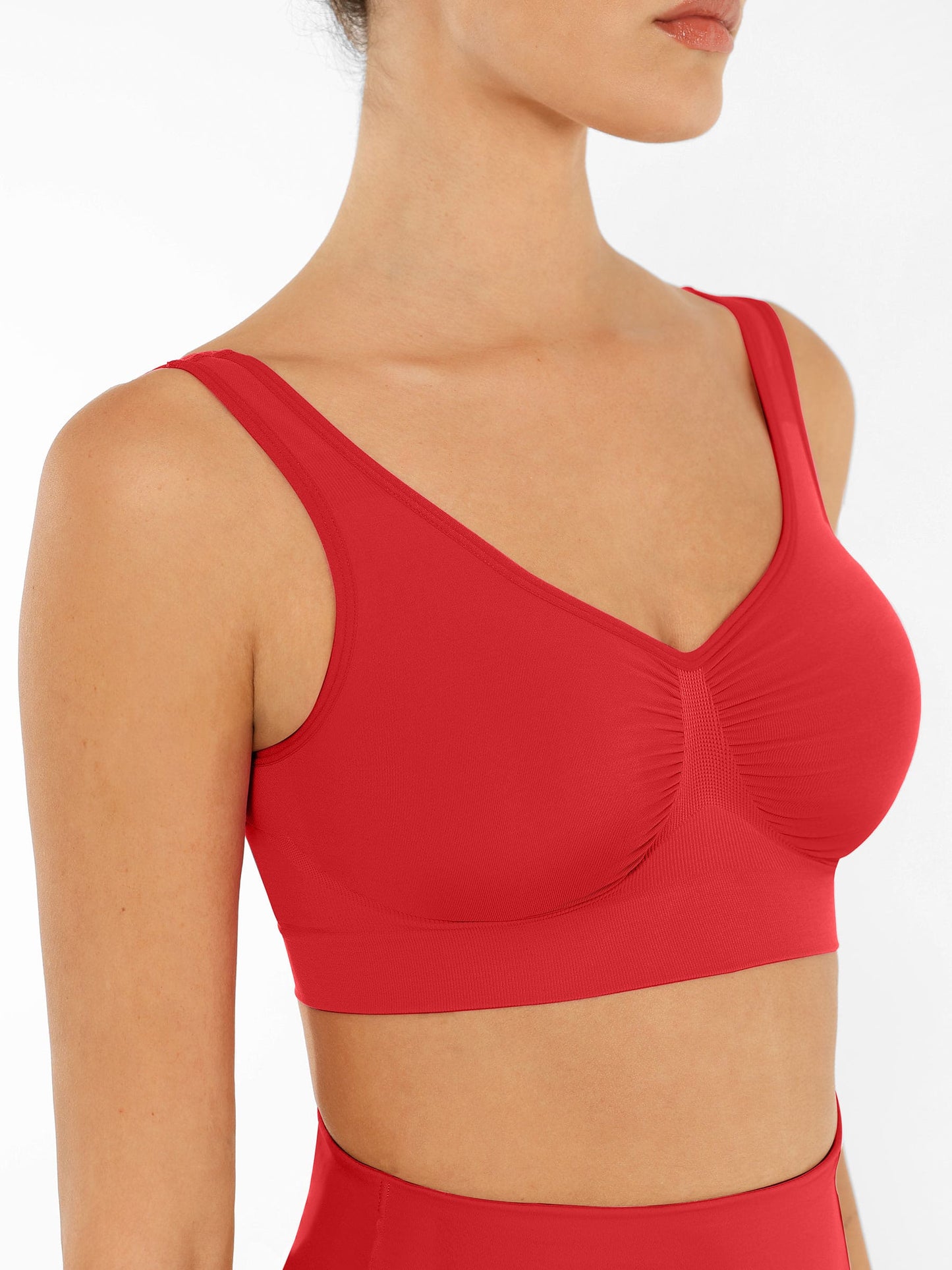 Feelingirl No Underwire Wide Straps Everyday Bra Bundle