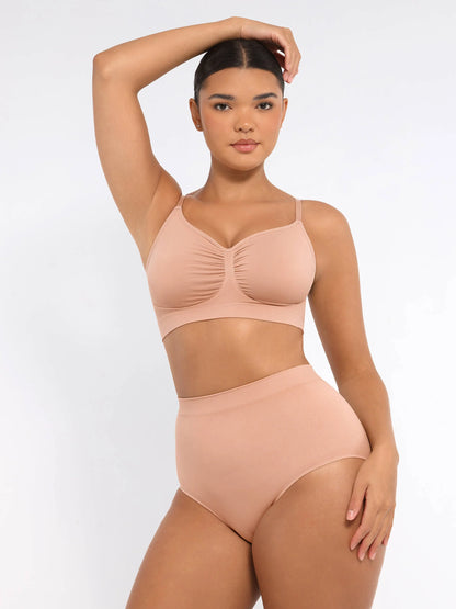 Feelingirl 3-Pack Seamless Smooth Wireless Bra Bundle