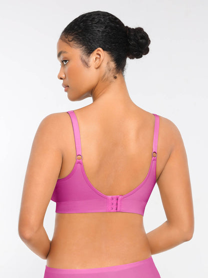 Feelingirl Seamless Everyday Bra with Built-In Soft Padding Bundle