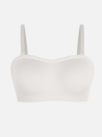Feelingirl Seamless Anti-Slip Bandeau Bra