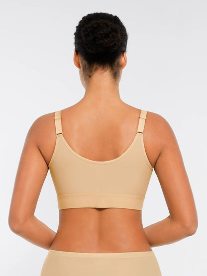 Feelingirl Full Coverage Front Closure Post-Operation Bra