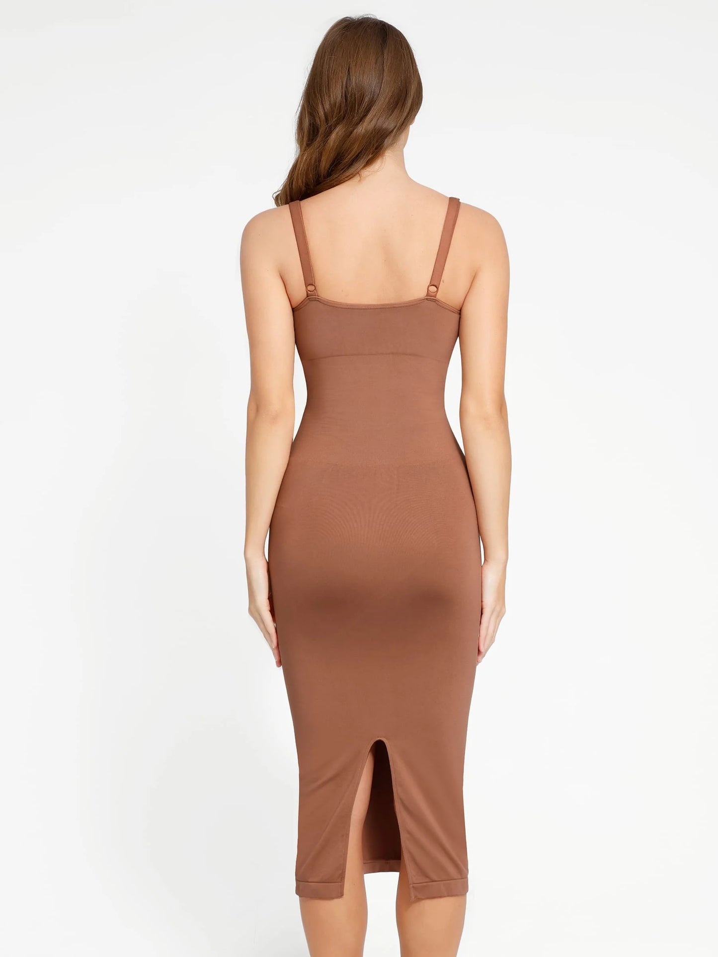 Feelingirl Nursing-Friendly Seamless Eco-Friendly Shaper Dress with Removable Pads