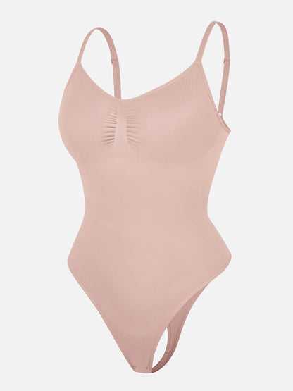 Feelingirl Tummy Control Seamless Thong Bodysuit Bundle