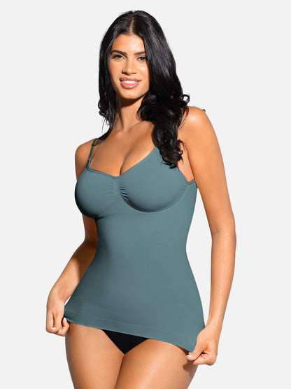 Feelingirl Second Skin Bust Support Tummy Control Shaping Tank Top