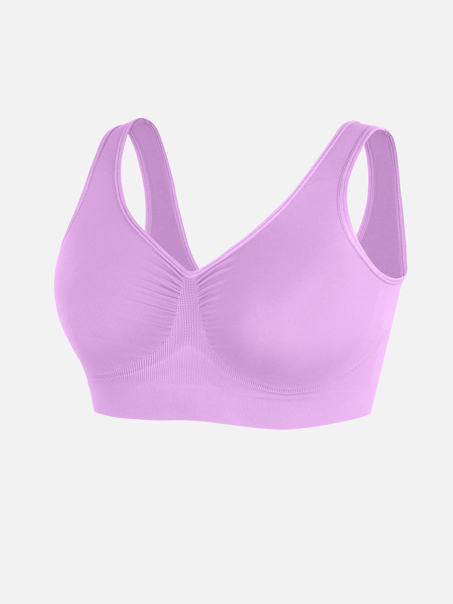 Feelingirl No Underwire Wide Straps Everyday Bra Bundle
