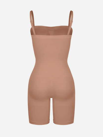 Feelingirl Seamless Strapless Bodysuit with Removable Straps