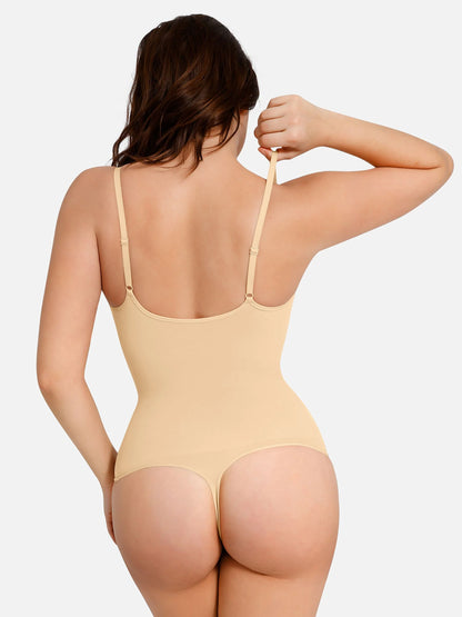Feelingirl Everyday Wear Seamless Thong Bodysuit