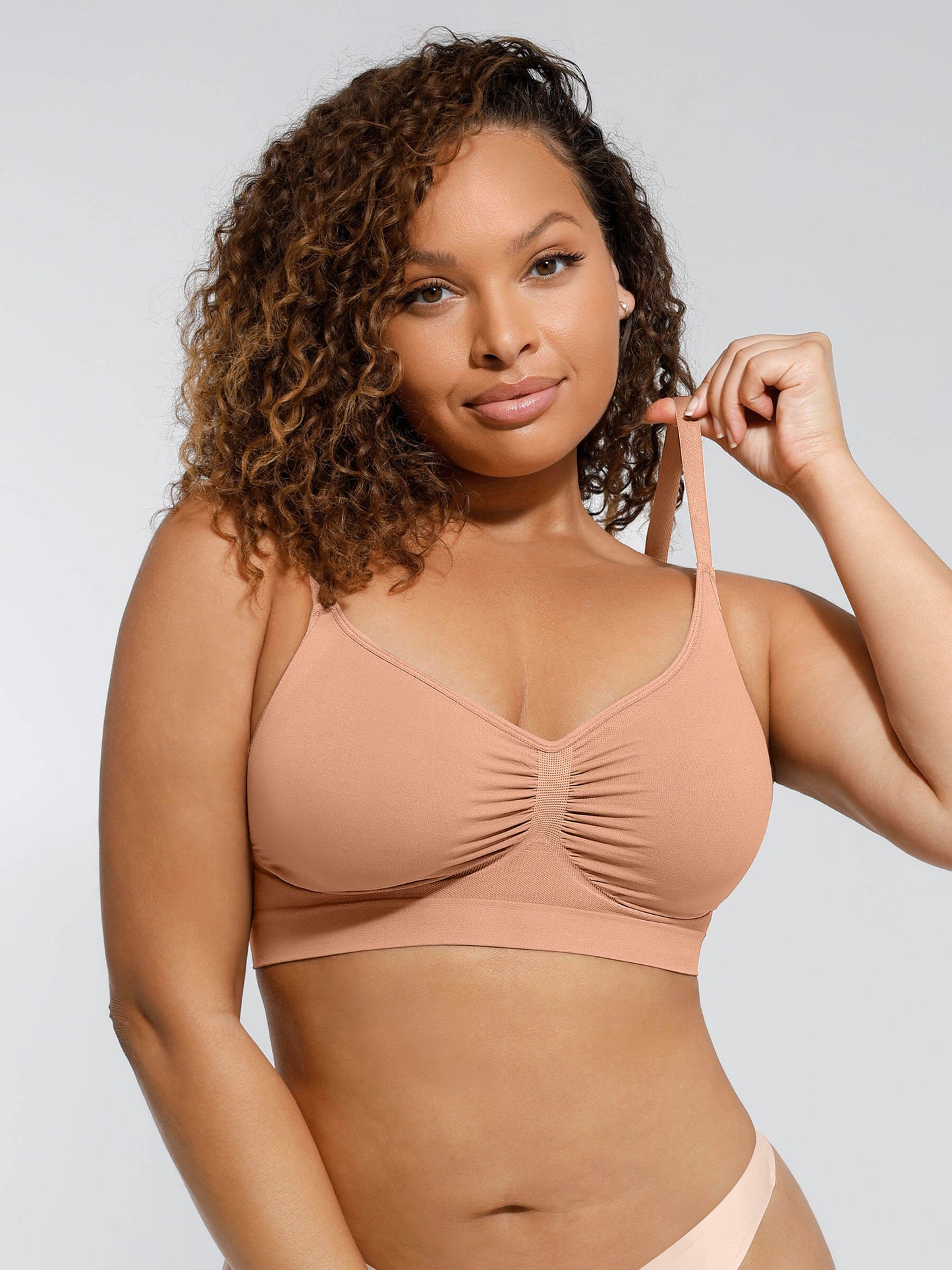 Feelingirl Comfort Wireless Support Seamless Bra