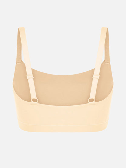 Feelingirl Everyday Wireless Invisible Square Neck Bra Bundle