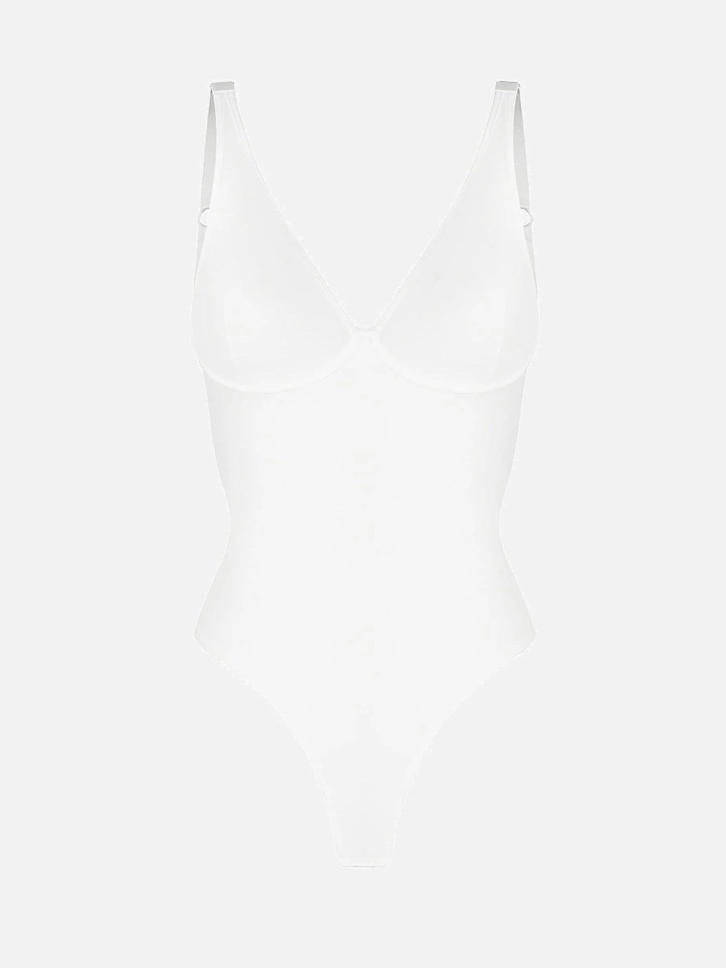 Feelingirl V Neck Tummy Control Shaping Bodysuit