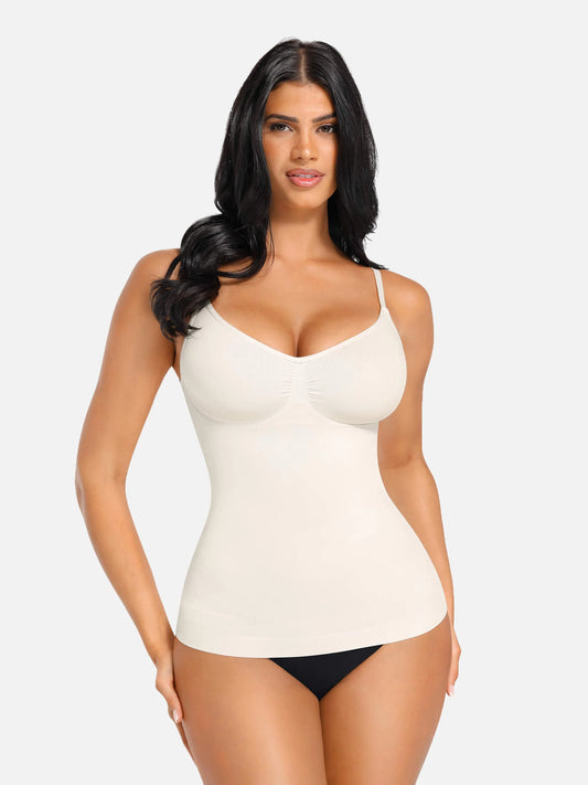 Feelingirl Second Skin Bust Support Tummy Control Shaping Tank Top