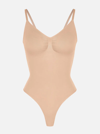 Feelingirl Tummy Control Seamless Thong Bodysuit Bundle
