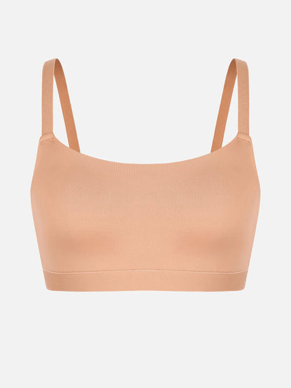 Feelingirl Everyday Wireless Invisible Square Neck Bra Bundle