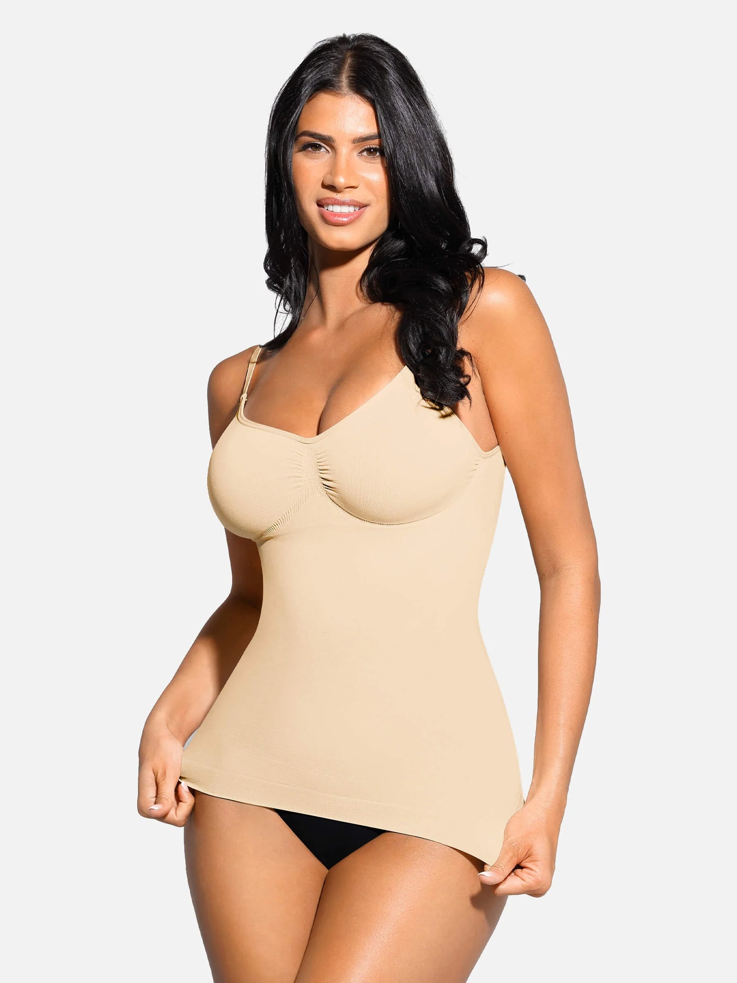 Feelingirl Bust Support Waist and Abdomen Control Shape Tank Top Vest