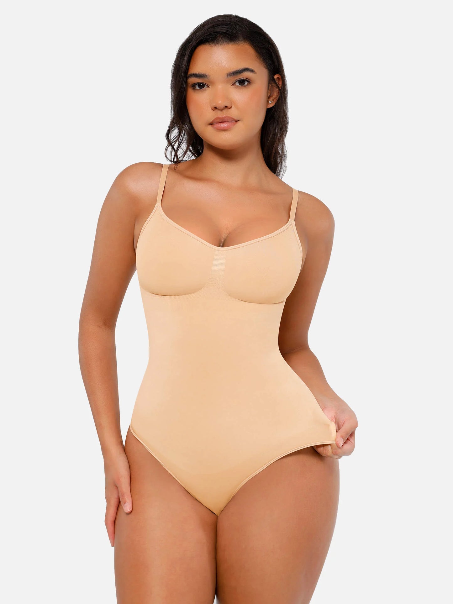 Feelingirl Tummy Control Seamless Thong Bodysuit Bundle