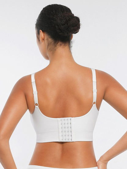 Feelingirl Seamless Comfort Bra with Smoothing Support and Adjustable Straps