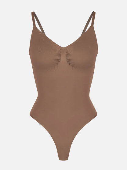 Feelingirl Seamless Tummy Control Shapewear Bodysuit