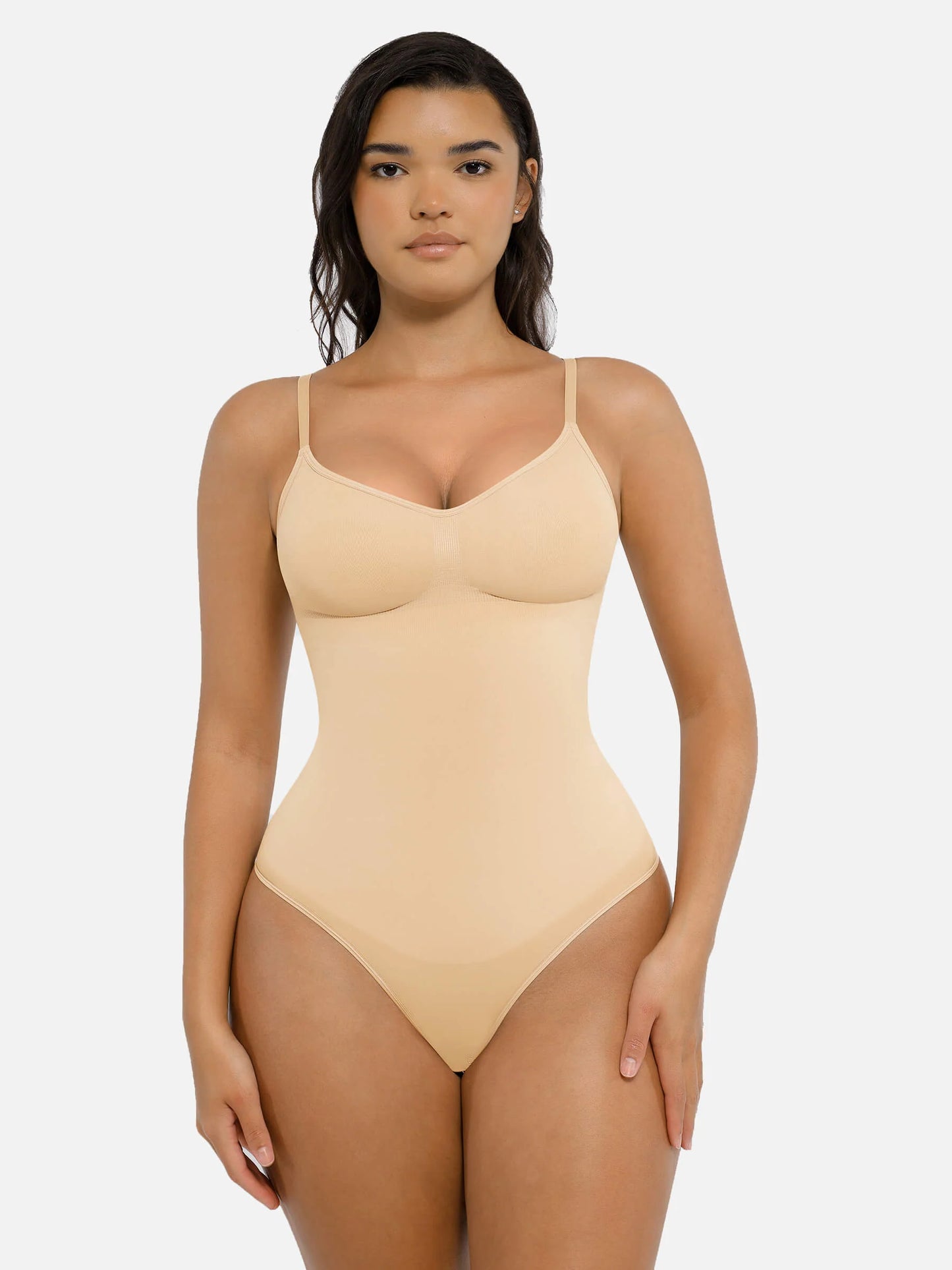Feelingirl Tummy Control Seamless Thong Bodysuit Bundle