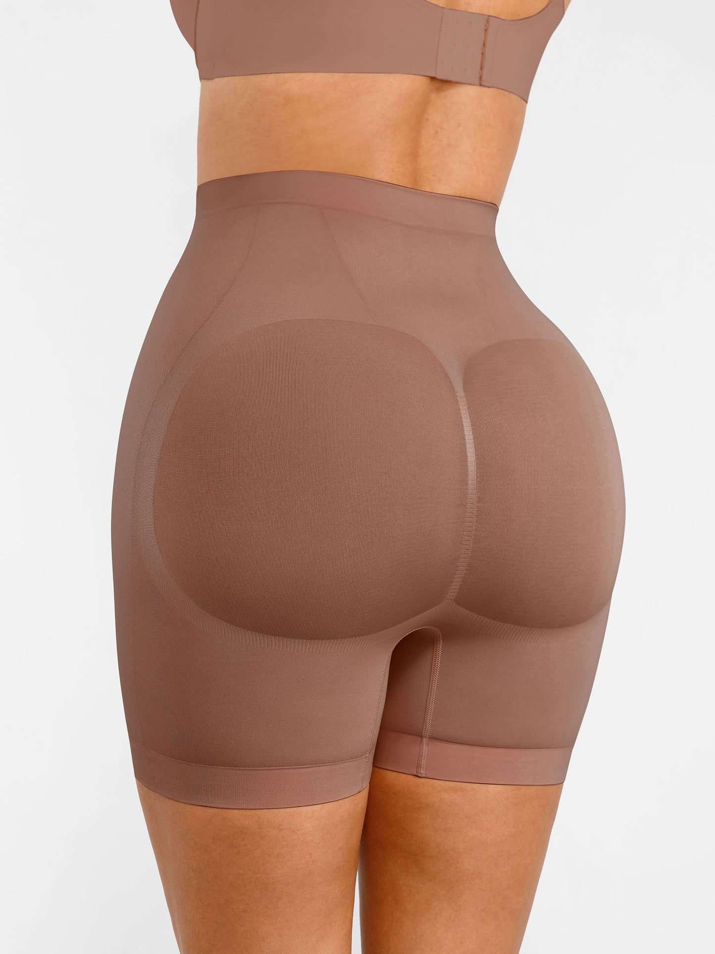 Feelingirl Seamless Comfort Mid Waist Tummy Control Panties Shaping Shorts