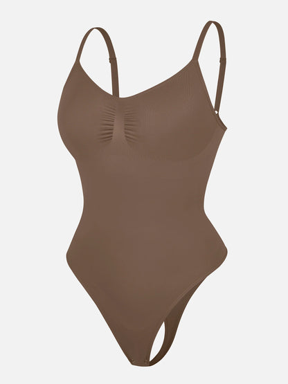 Feelingirl Tummy Control Seamless Thong Bodysuit Bundle