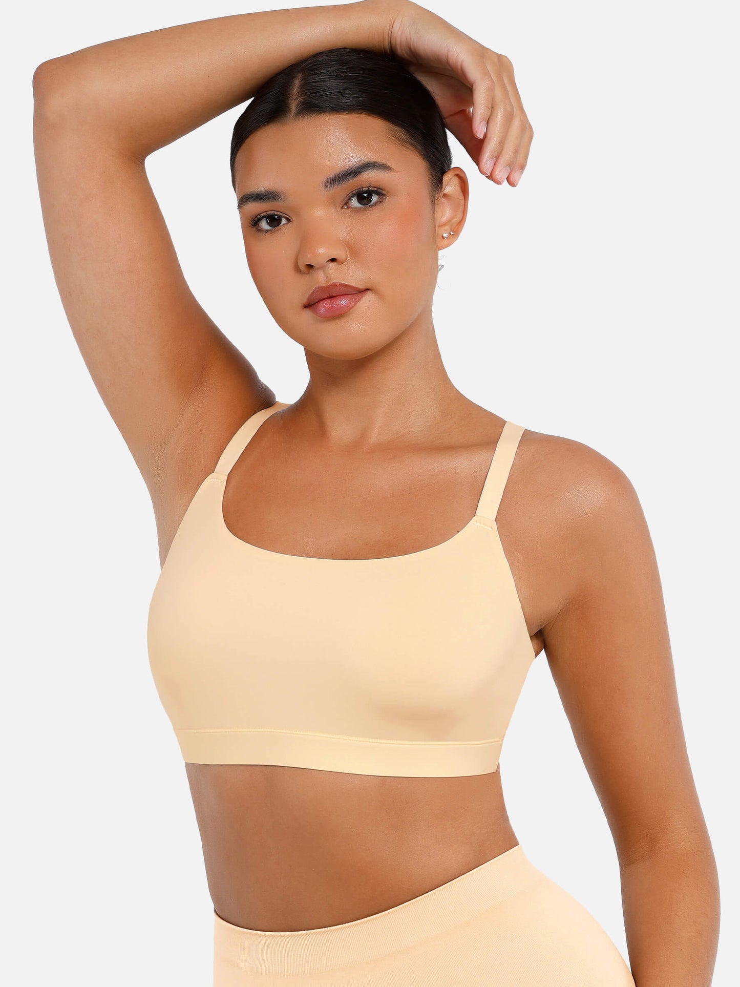 Feelingirl Everyday Wireless Invisible Square Neck Bra Bundle